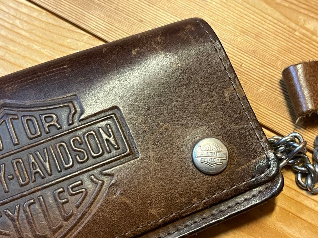 長財布 ハーレーダビッドソン トラッカーウォレット チェーン 90年代【希少品】