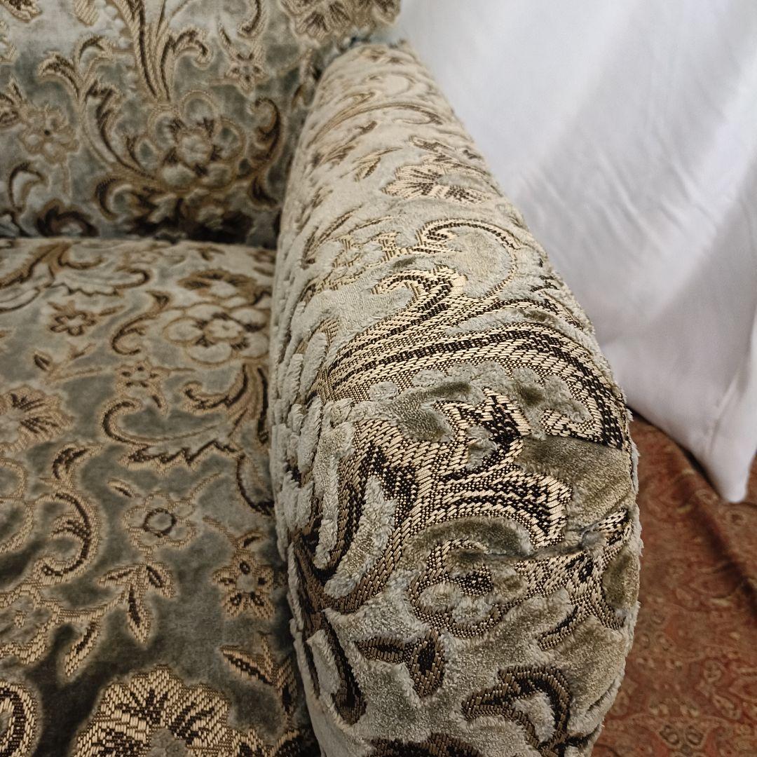 アンティーク　ソファー　1920　スプリング式