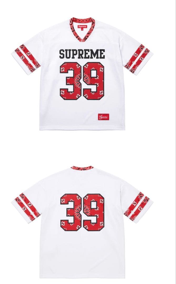 シャツ Supreme Bandana Football Jersey