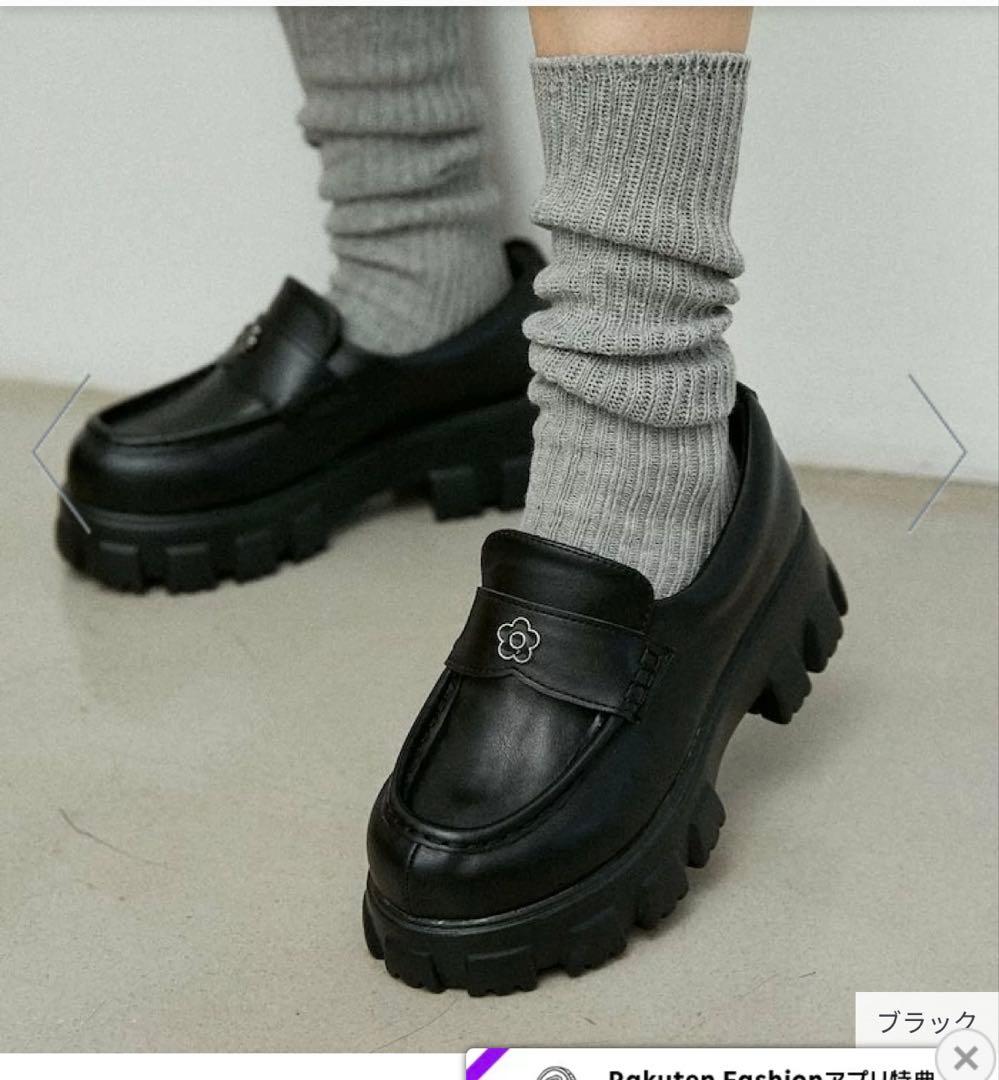 マリークワント　ローファー　23．5センチ