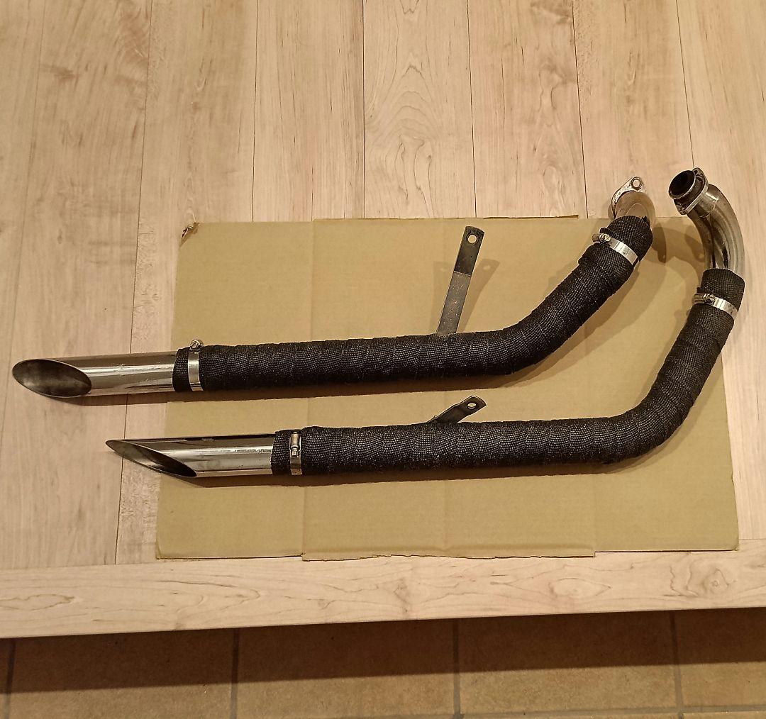 エリミネーター250v　ドラッグマフラー