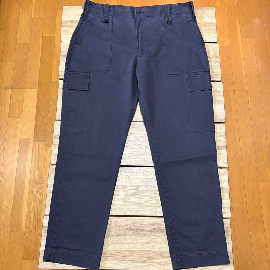 イギリス軍 ライトウェイトファティーグパンツ ブラック ベイカー 軍パン UK