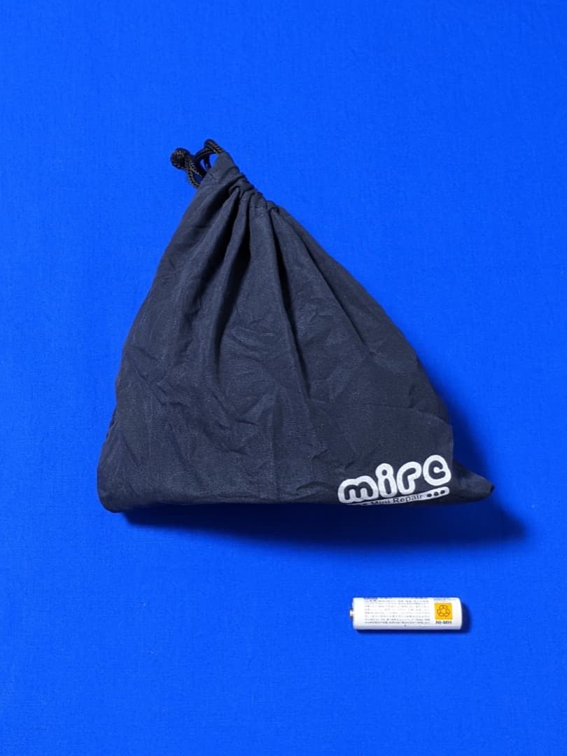 mireのミニスチームアイロン（カラー : ブルー）