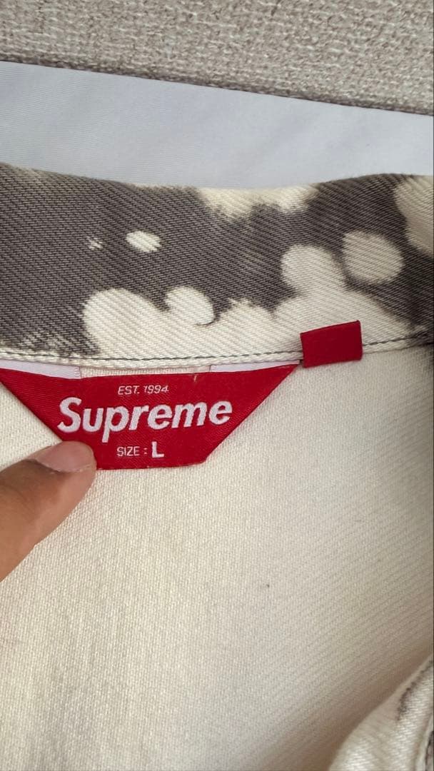 Y*i様 Supreme Denim Trucker Jacket \"Bleac