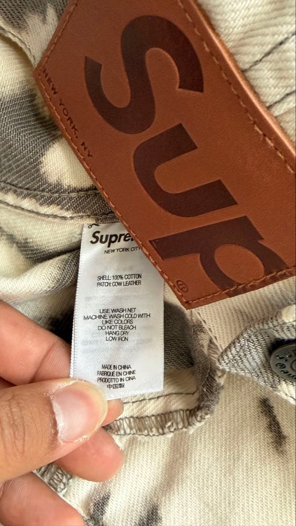 Y*i様 Supreme Denim Trucker Jacket \"Bleac