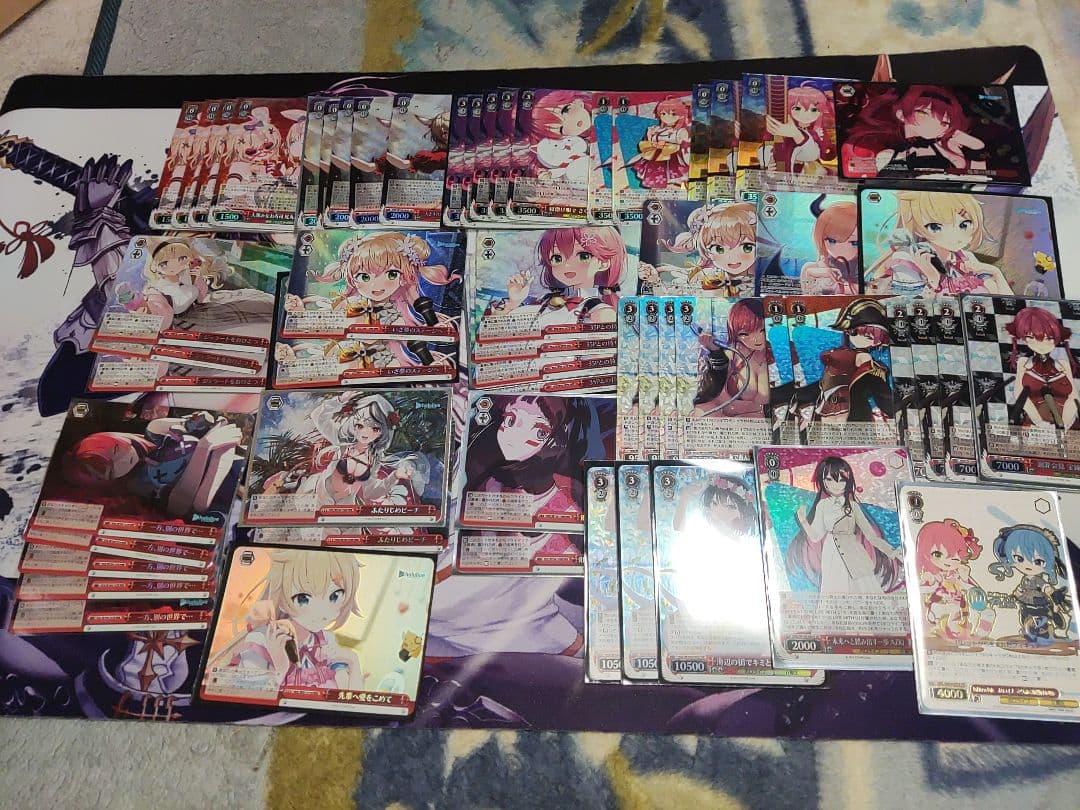 超大量　ホロライブ　SR RRR prホイル　hlp等500枚以上まとめ売り