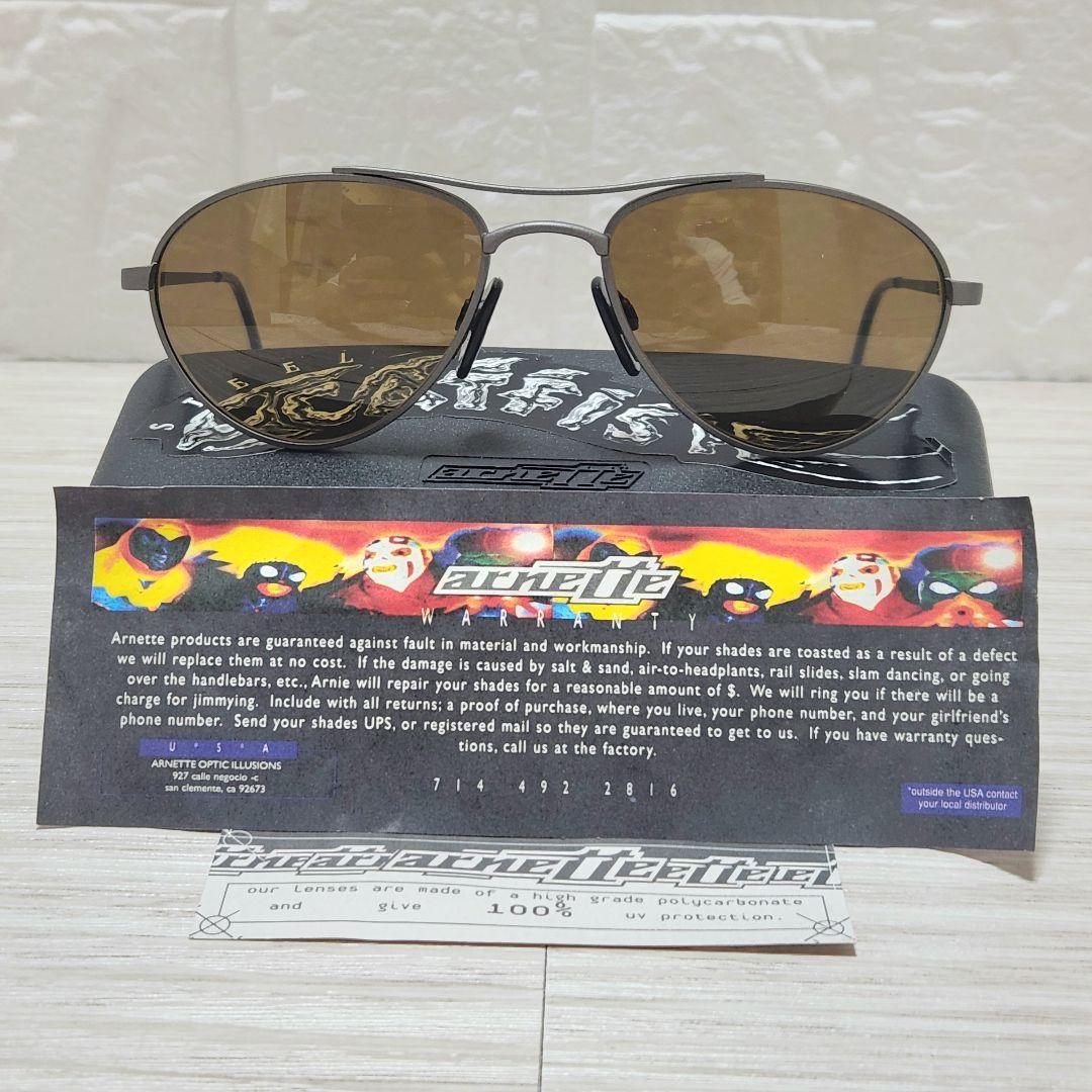 【極希少】90s ARNETT アーネット　大文字ロゴ　ヴィンテージ　伊製