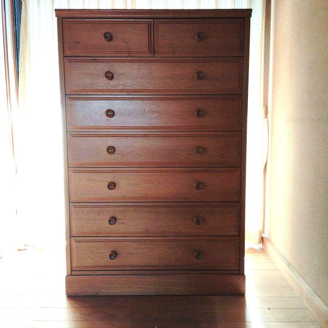 整理タンス　ハイチェスト　和洋タンス　ナチュラル