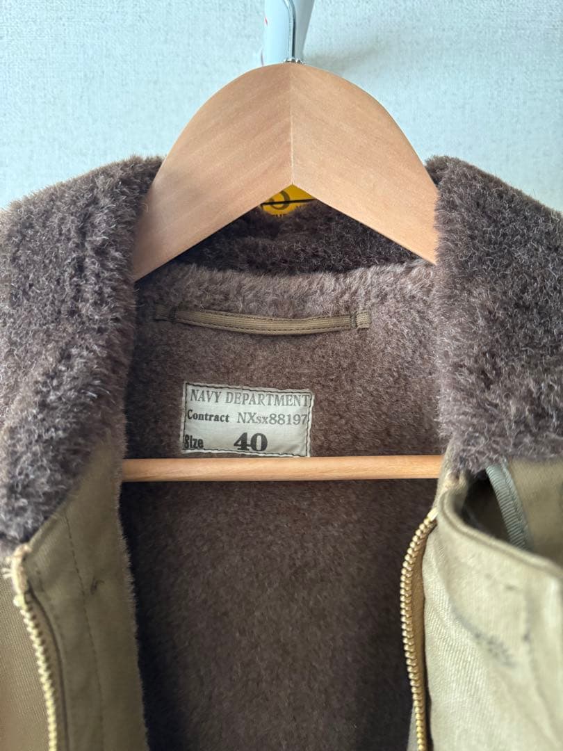 THE REAL McCOY'S Ｎ-1デッキジャケット 40サイズ