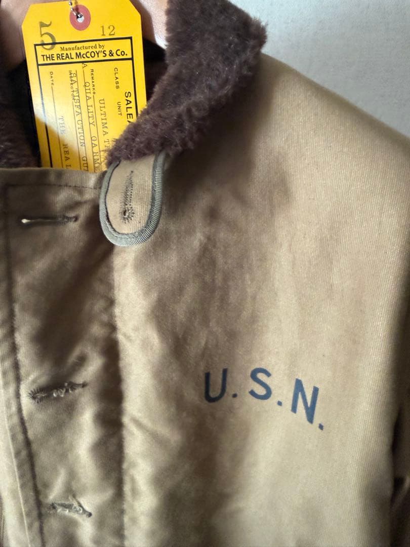 THE REAL McCOY'S Ｎ-1デッキジャケット 40サイズ