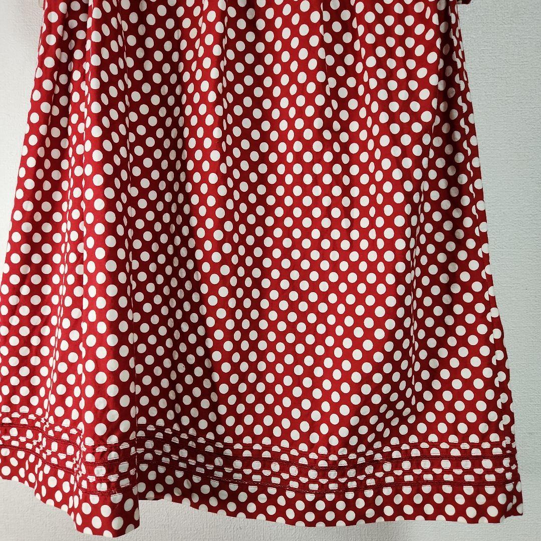 希少 PINK HOUSE ピンクハウス ポルカドット コットンワンピース