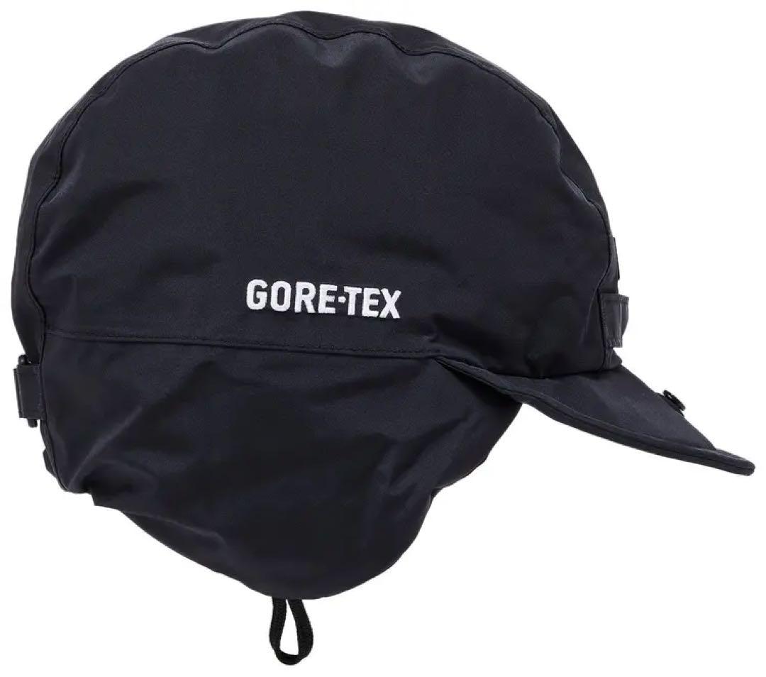 S/M supreme gore-tex earflap cap 黒