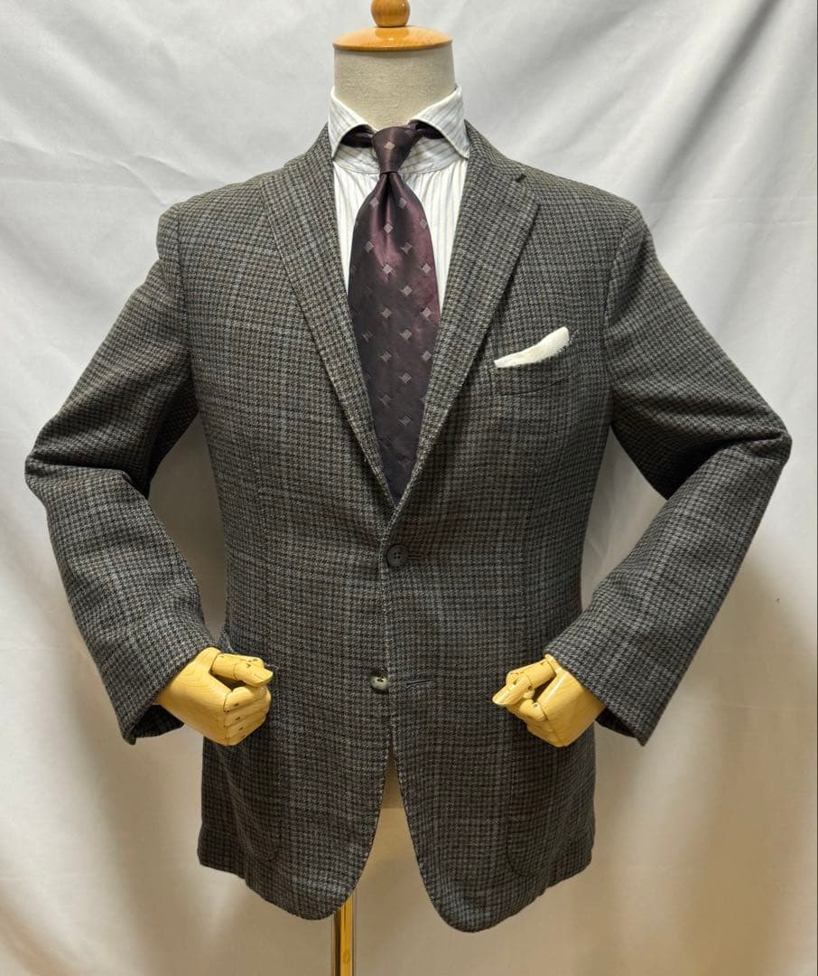 ◆国内正規品【48】BOGLIOLI◆美品！秋冬物『３Ｂジャケット』イタリア製◆