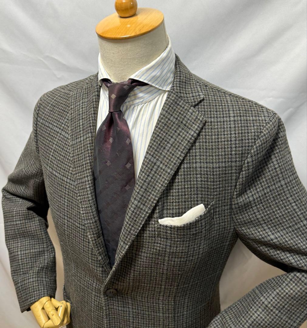 ◆国内正規品【48】BOGLIOLI◆美品！秋冬物『３Ｂジャケット』イタリア製◆