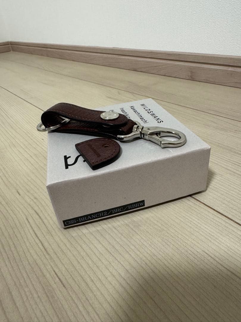 WILDSWANS ブランチ2 ベイカーズロシアンカーフ　ブラウン