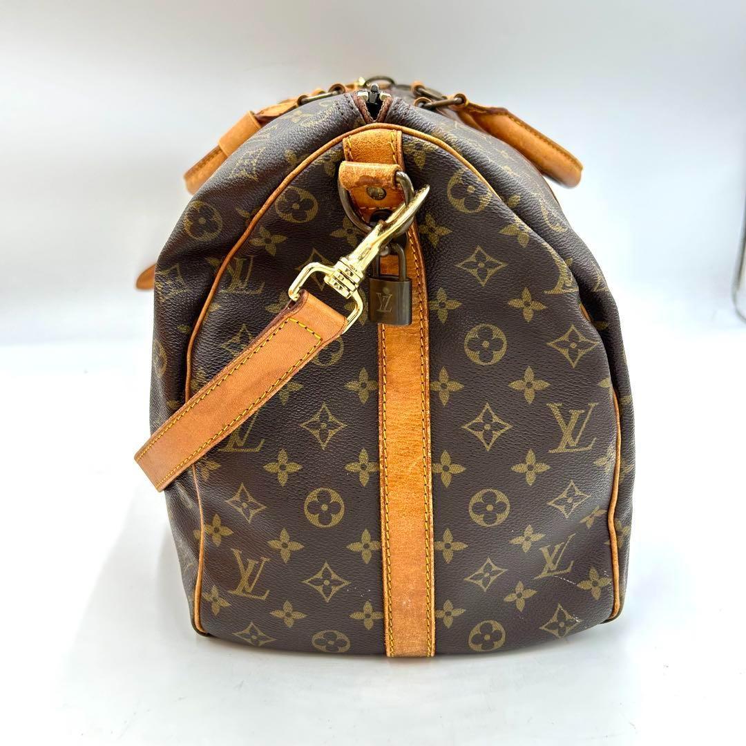 【鑑定済】 ルイヴィトン キーポル バンドリエール 50 モノグラム バック