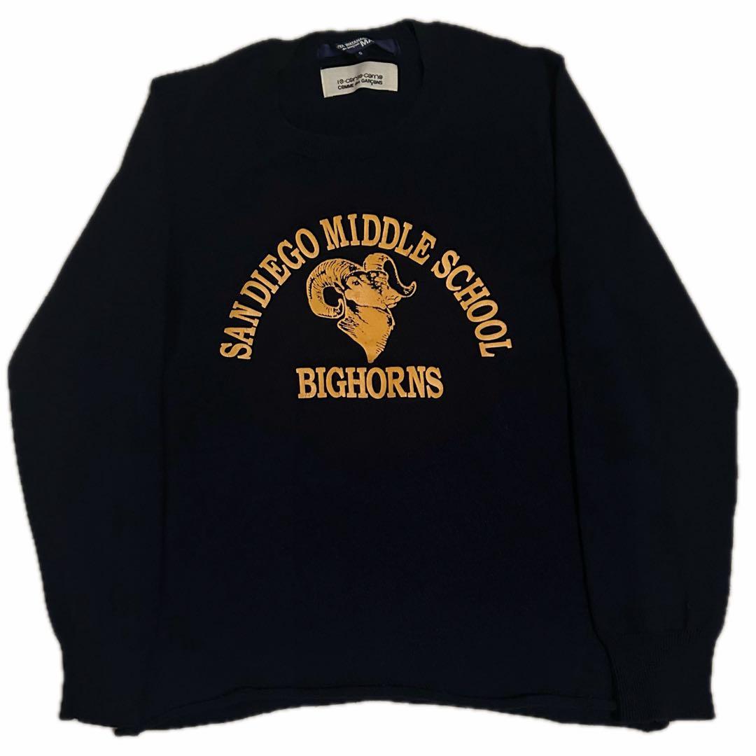 JUNYA WATANABE MAN カレッジニット セーター コルソコモ