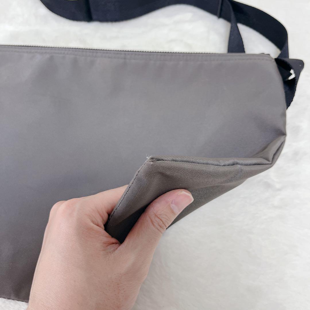 【未使用級】PORTER ポーター ジョイン グレー サコッシュ