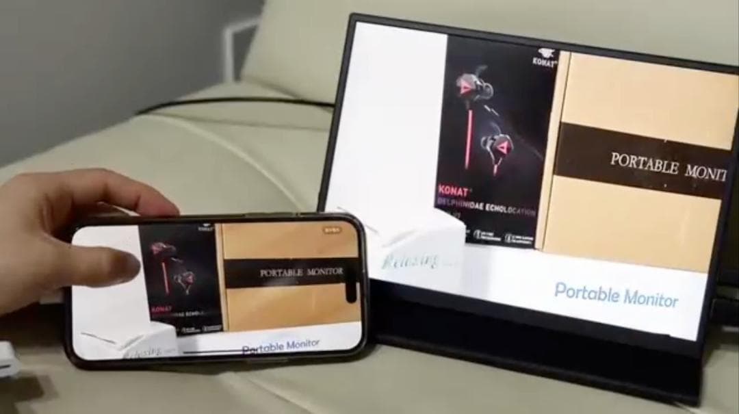 美品⭐️モバイルモニター 10.5インチ ディスプレイ