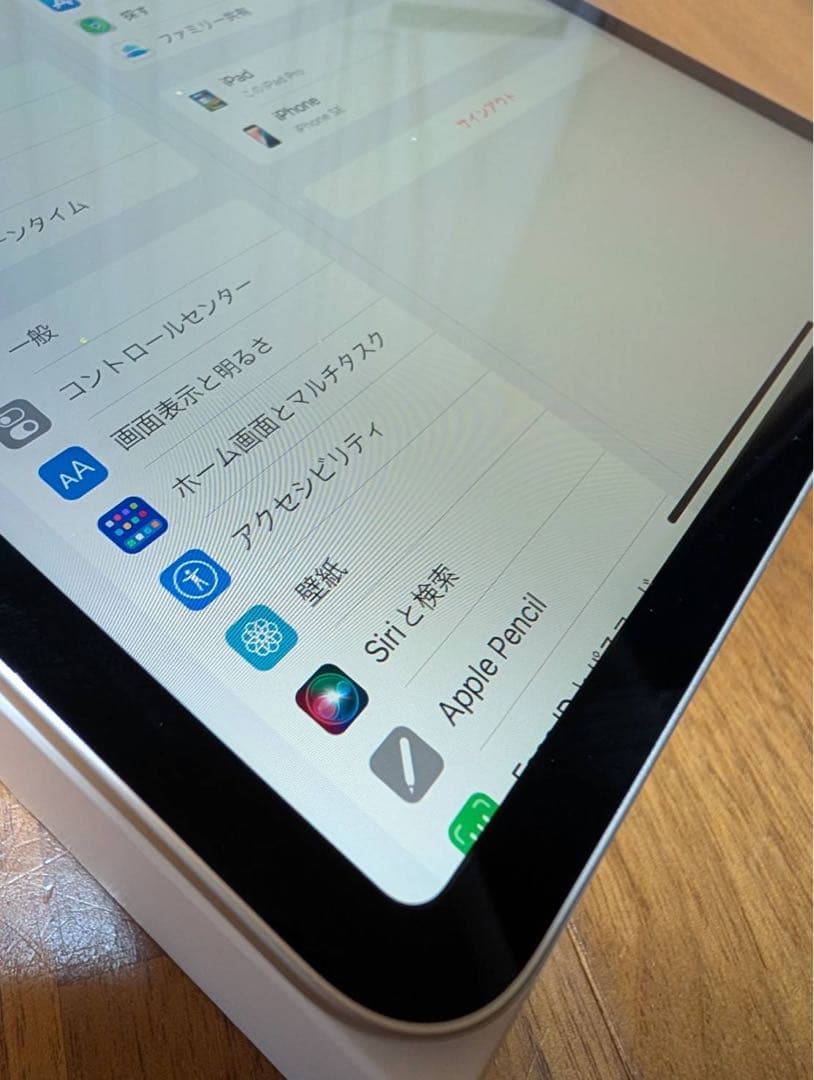 ジャンク品　シルバー　iPad Pro 11インチ　第4世代 箱付き