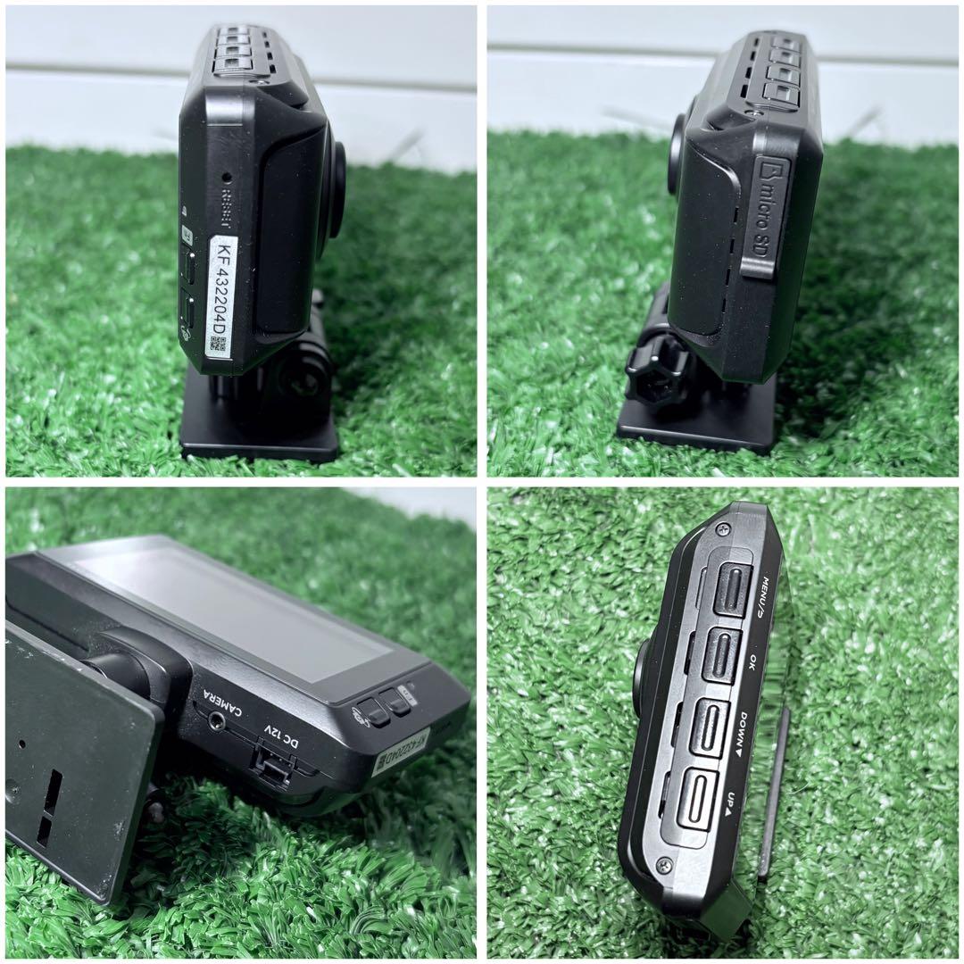 コムテック ドライブレコーダー ZDR-035 本体、リアカメラセット