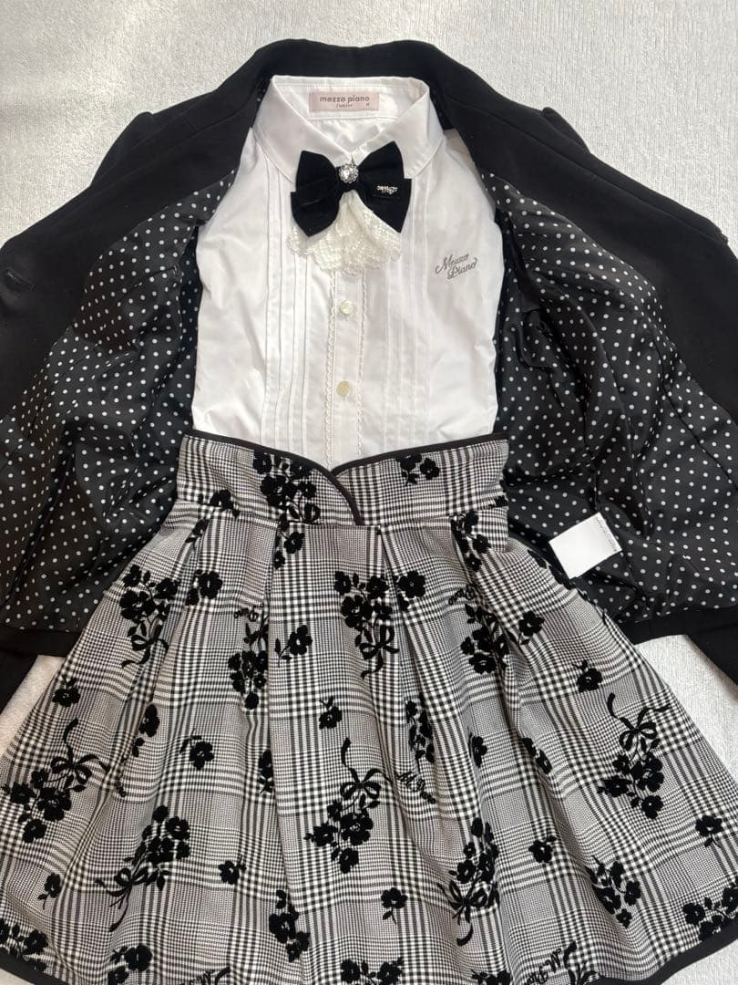 フォーマルウェア4点セット（mezzo piano）M/150㎝