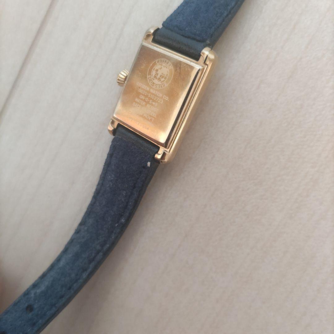 CITIZEN　kii　エコドライブ　ネイビー　腕時計