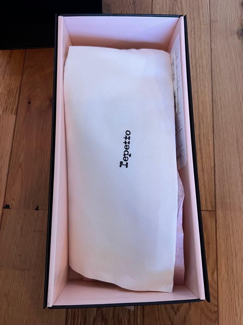 Repetto ブラックレザー ミュール 新品未使用　バレエシューズ　35