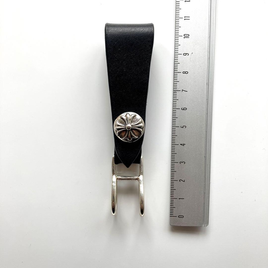 シルバー925 クロスボール　BWL トラッカーウォレット レザーベルトループ