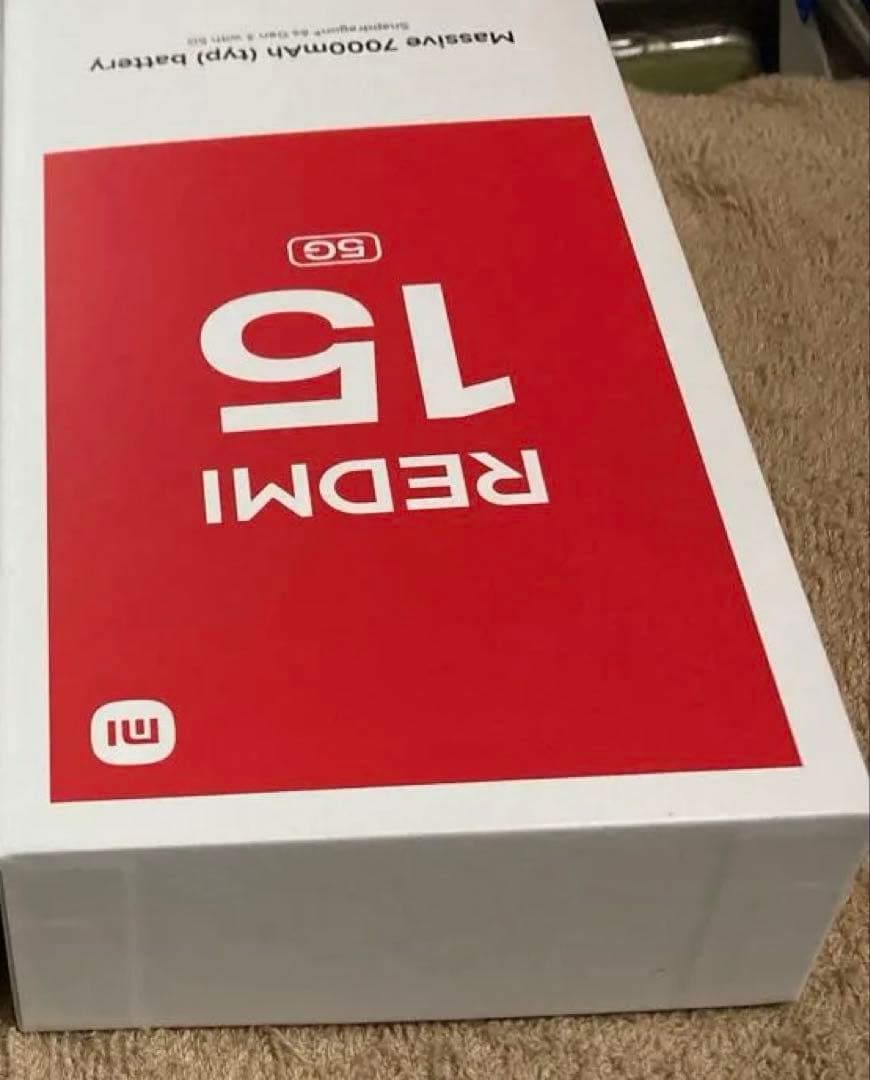 バラ売りも可能ですREDMI 15 5G ブラック◆2台◆新品未使用SIMフリー