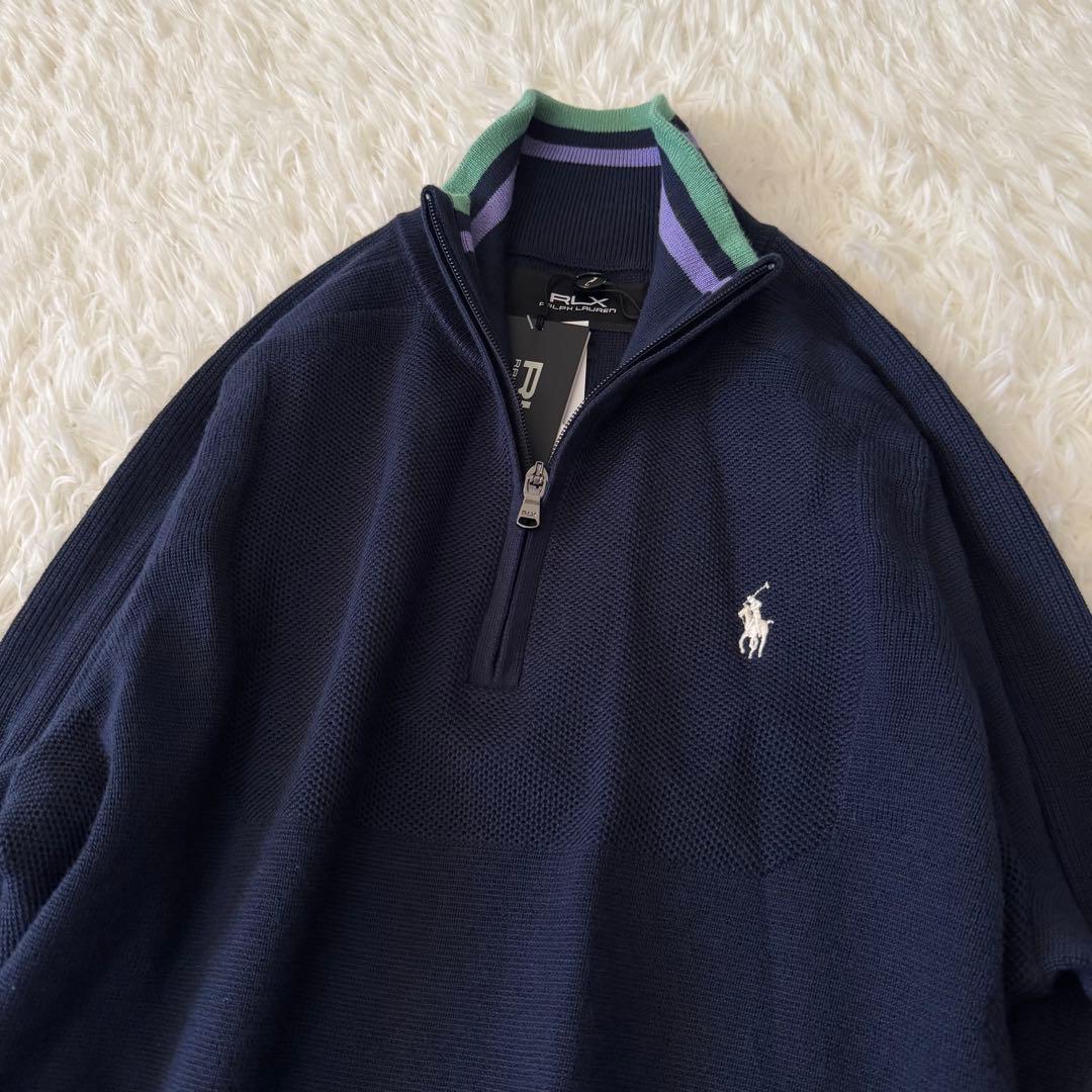 新品タグ付き✨RLX ラルフローレン 24AW 現行QR レディース S ポニー