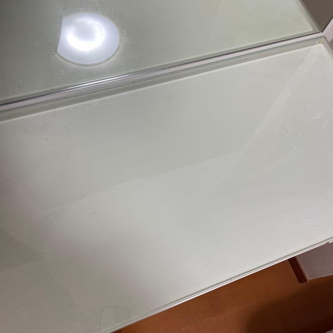 ホワイト ドレッサー ミラー付き