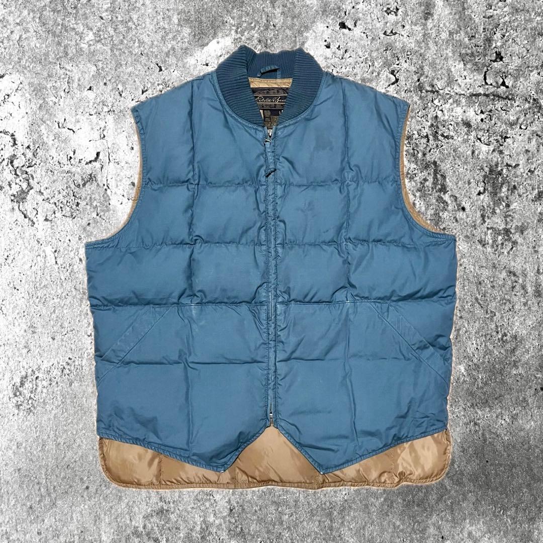 80s 90s Eddie Bauer エディーバウアー　グース　ダウンベスト