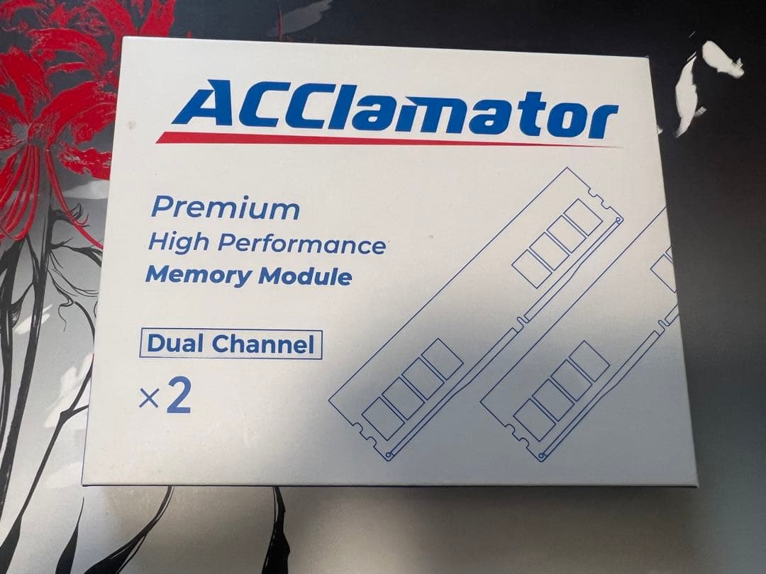 メモリー Acclamator DDR5 32GB-6000MHz (16GBx2)