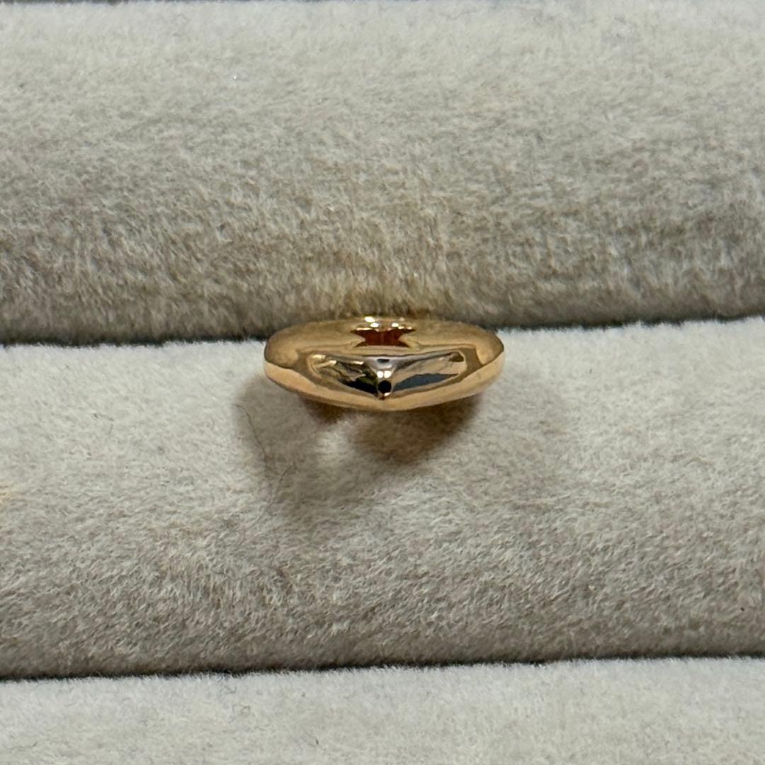 「RT-154938」K18YGパーツ　ペンダント　チャーム　18金　中空