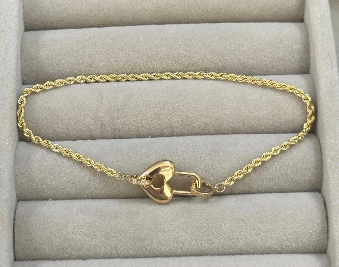 「RT-154938」K18YGパーツ　ペンダント　チャーム　18金　中空