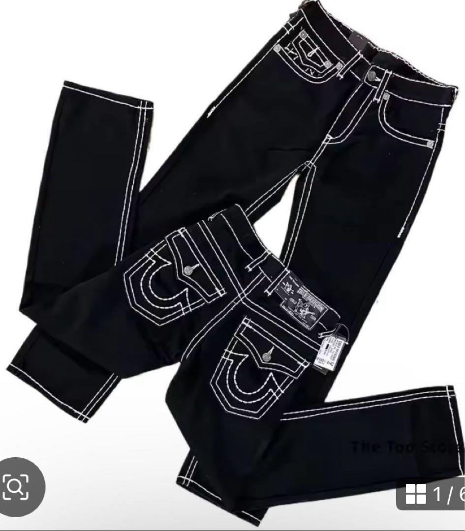 トゥルーレリジョン‼️ブラック デニム‼️