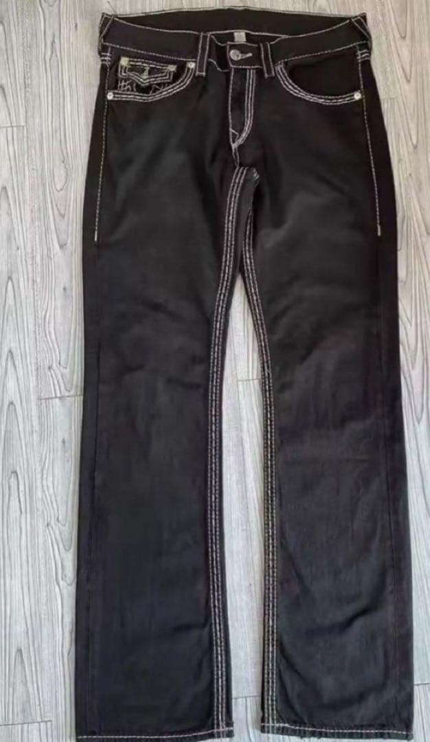 トゥルーレリジョン‼️ブラック デニム‼️