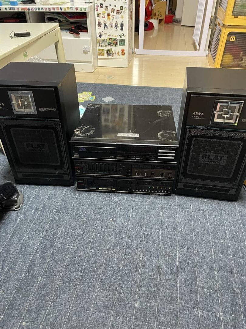 コンポ　AIWA DX-77 MX-12 TX-12 スピーカー　SX-V8