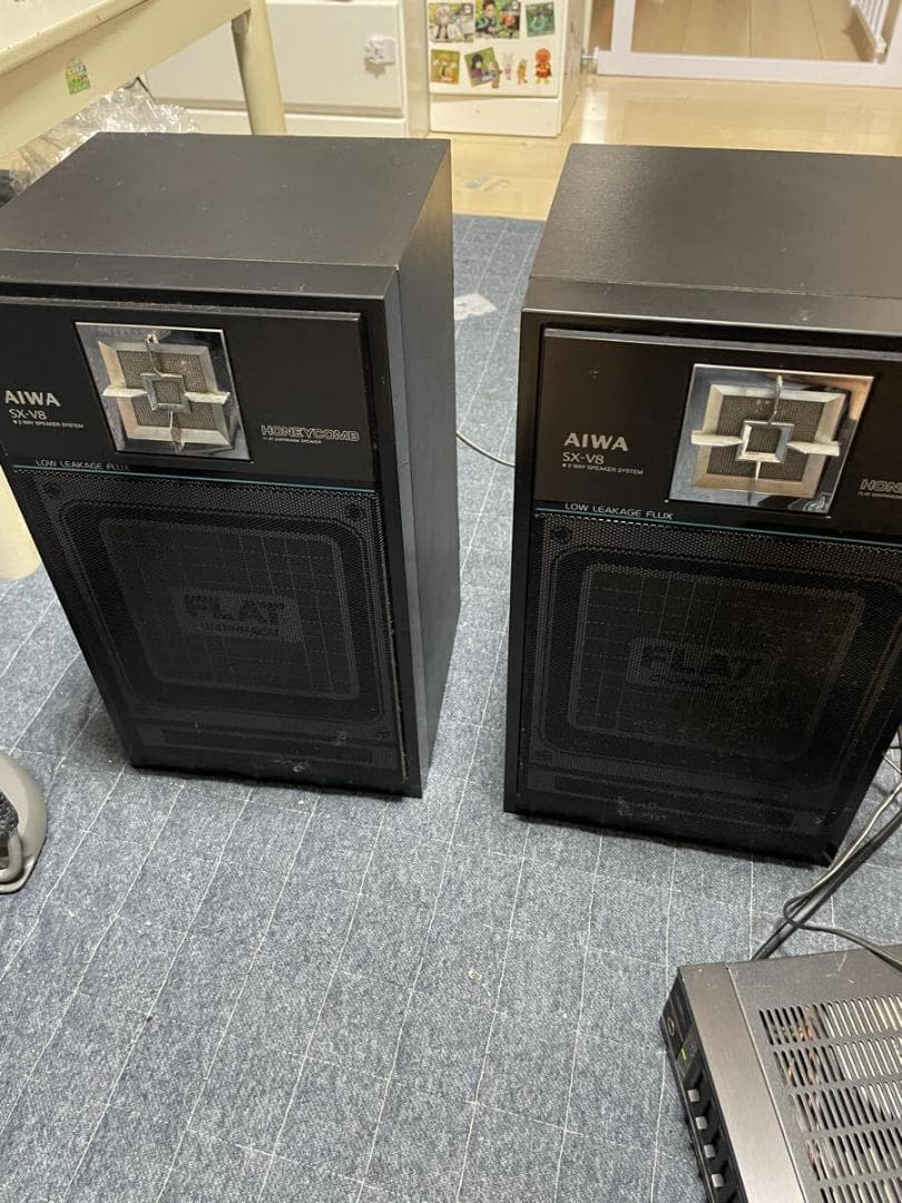 コンポ　AIWA DX-77 MX-12 TX-12 スピーカー　SX-V8