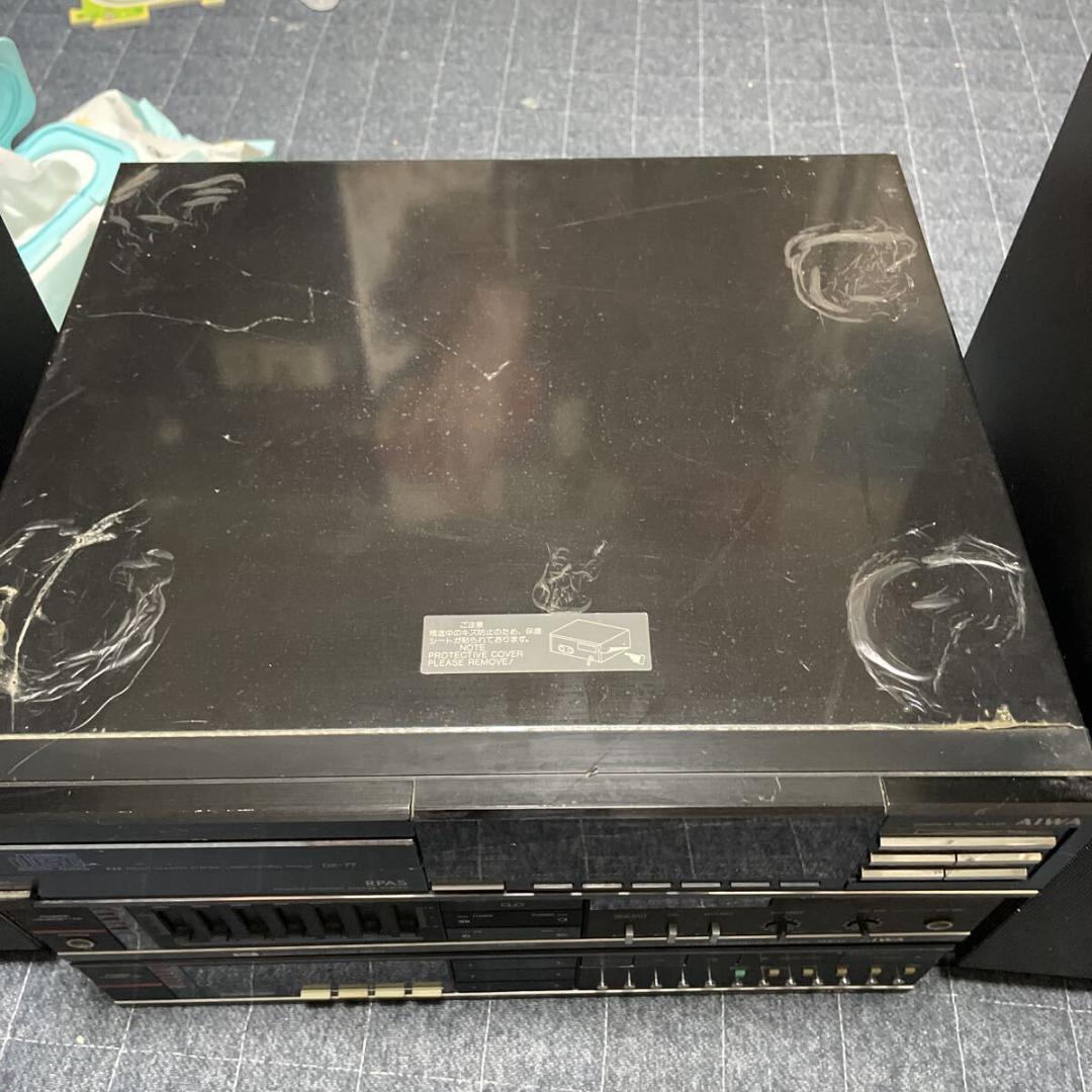 コンポ　AIWA DX-77 MX-12 TX-12 スピーカー　SX-V8