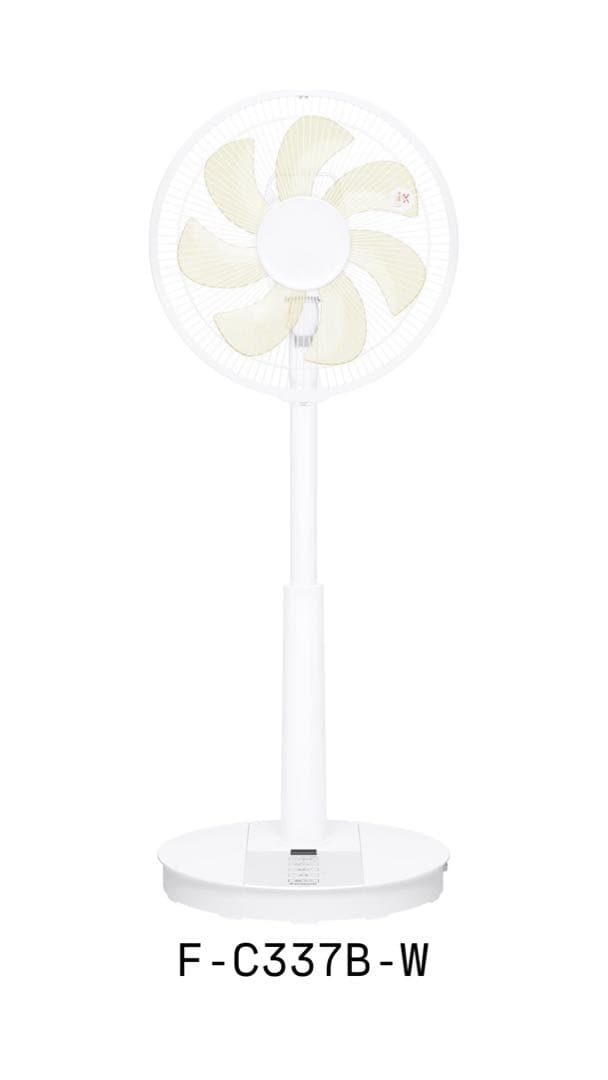 F-C337B-W ホワイトスタンド扇風機
