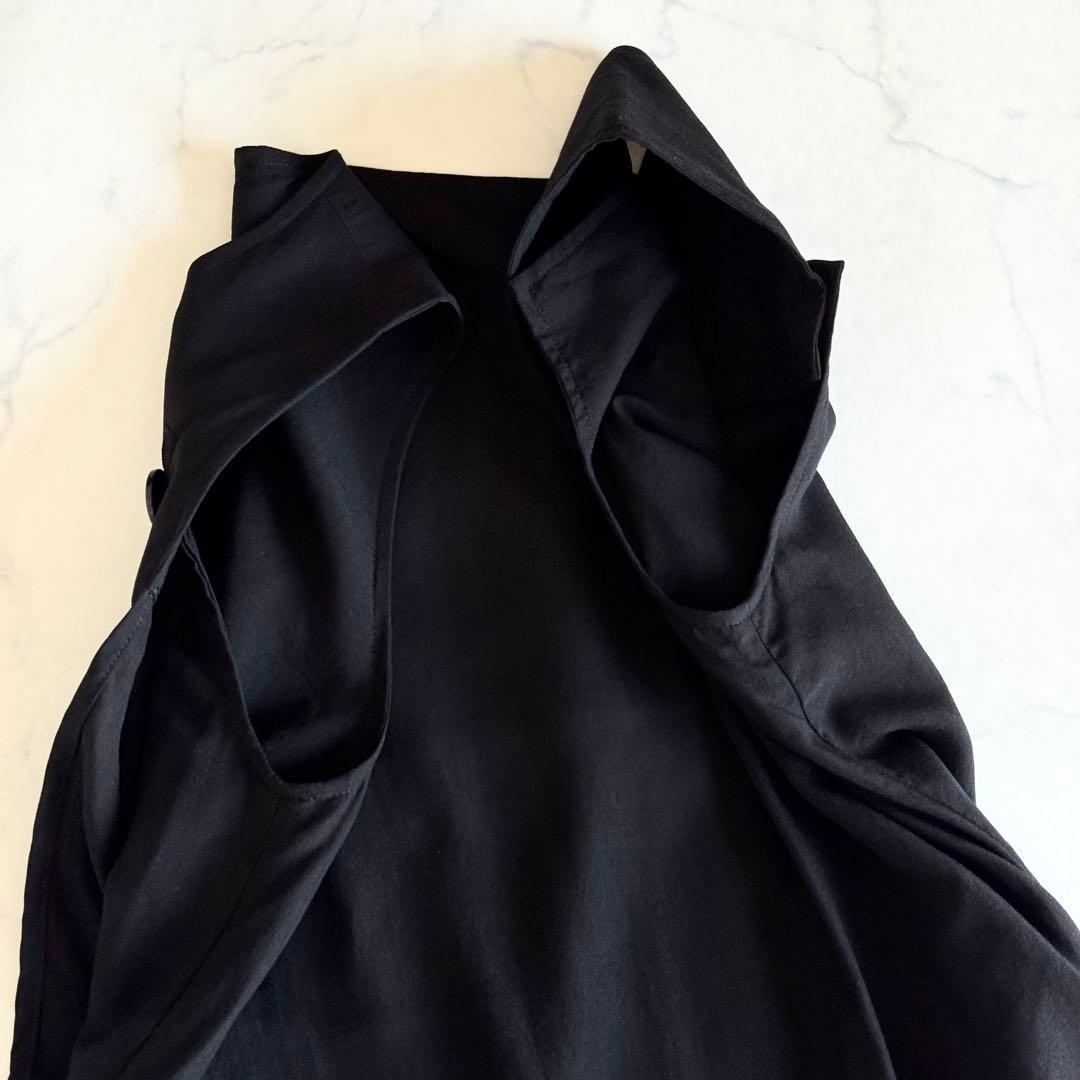 極美品 2024SS リミフゥ ボタンデザインドレス マキシ丈ワンピース 変形