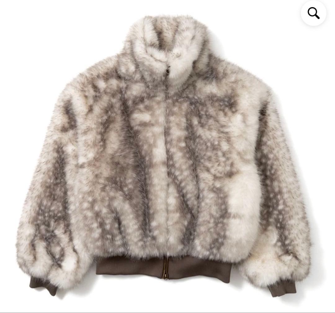 HTH バンビフルジップジャケット　グレー