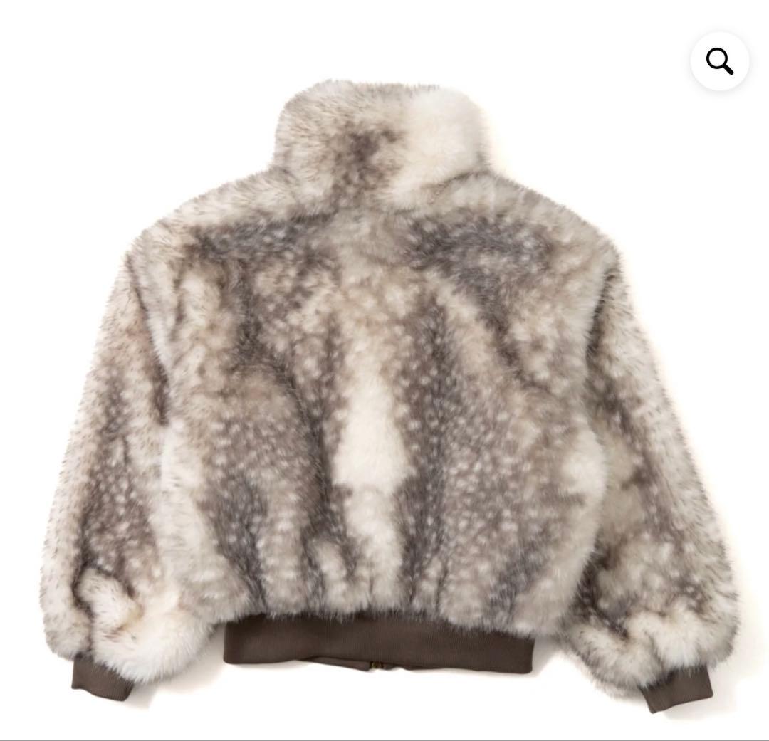 HTH バンビフルジップジャケット　グレー