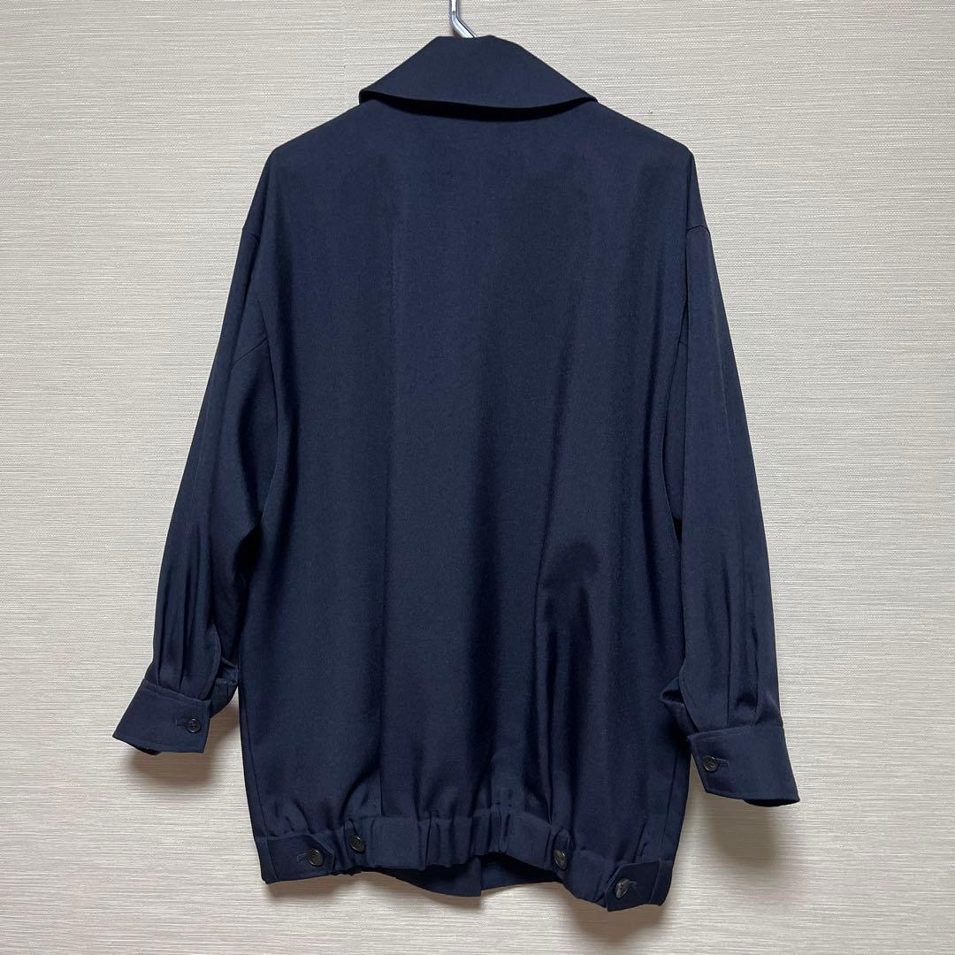 【ミズイロインド】ハリントンジャケット　ネイビー
