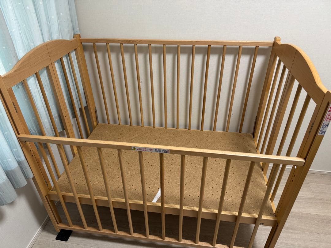石崎家具　スリーピー　ワンタッチベビーベッド　パル　通常サイズ