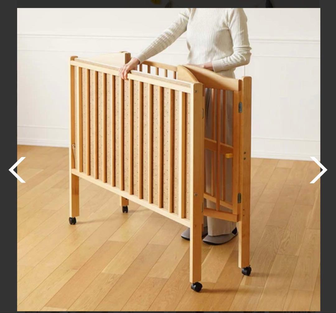 石崎家具　スリーピー　ワンタッチベビーベッド　パル　通常サイズ