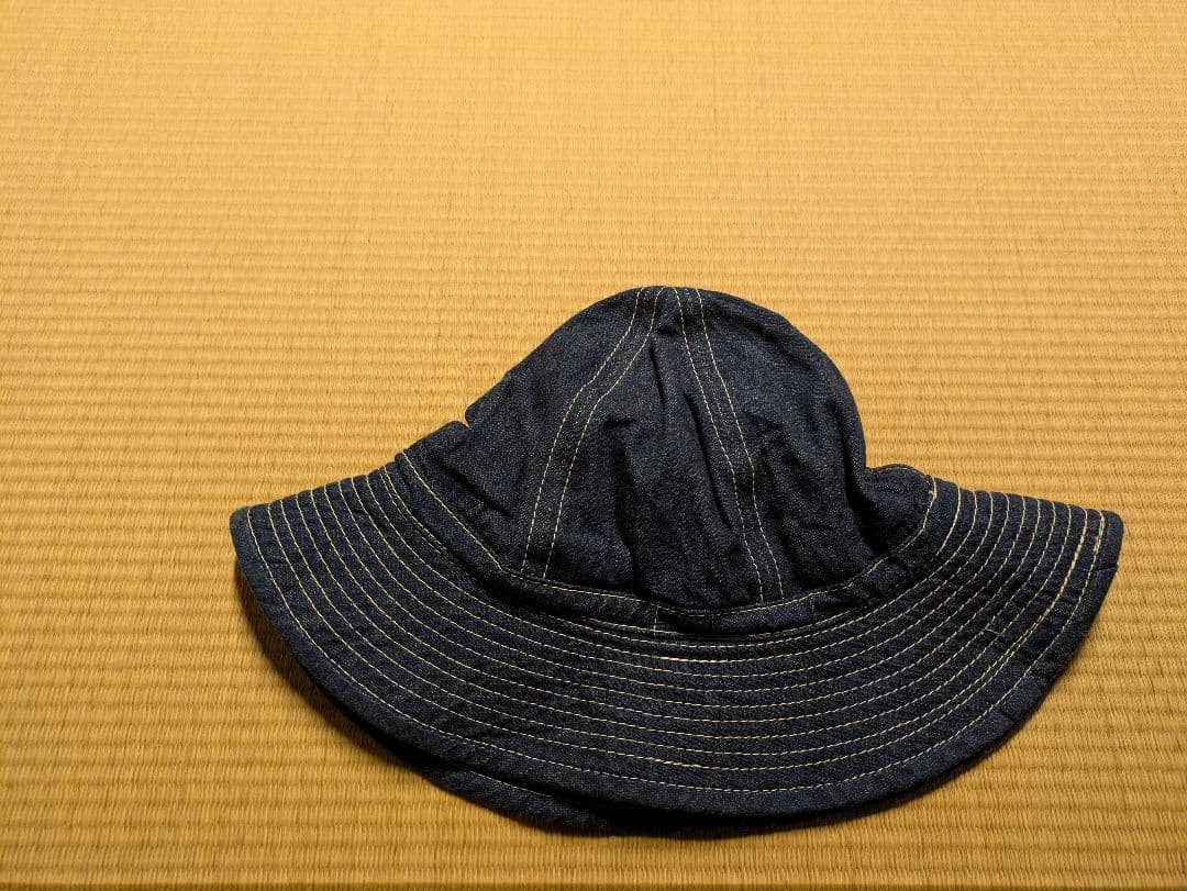 本日のみの特別価格【サイズ7 3/4】リアルマッコイズ　デニム　アーミー　ハット