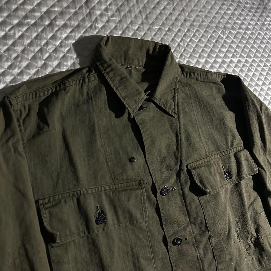 s*1様 40s VINTAGE US ARMY M-43 HBT JK 13ス